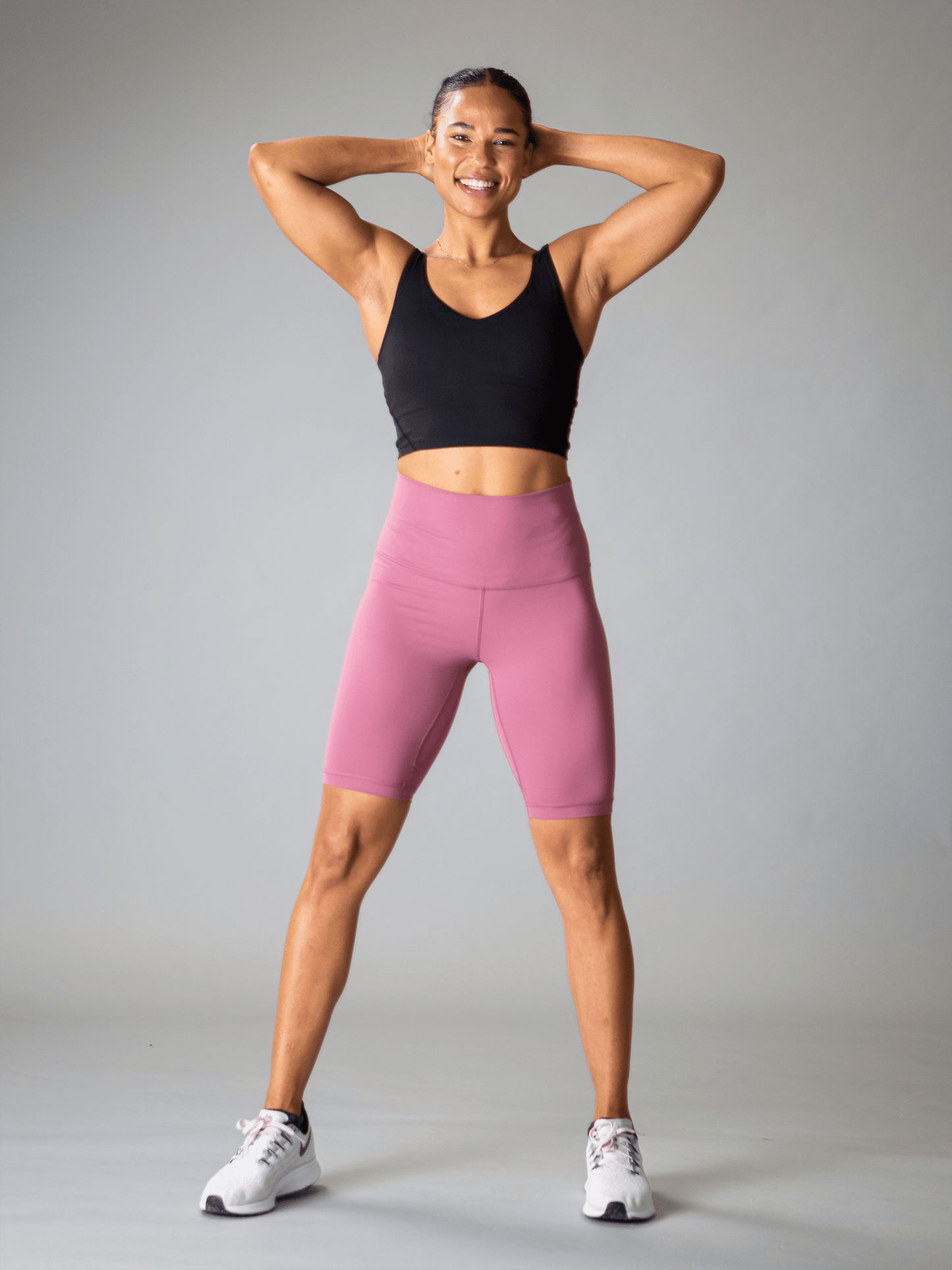 Cycling Shorts - Taffy - Best premium leggings, bra, t shirt, workout clothes, activewear, ARYA Athleisure , yoga clothes, gym clothes