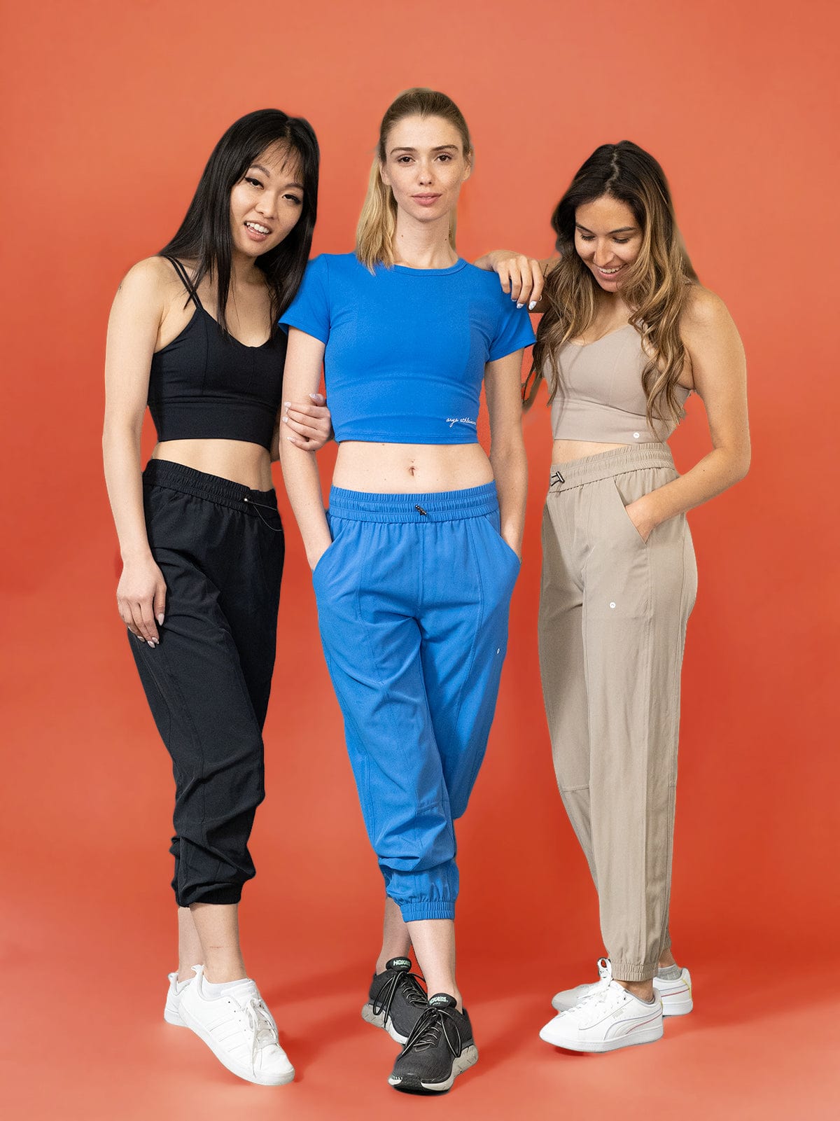 Miami Joggers - Tan - Best premium leggings, bra, t shirt, workout clothes, activewear, ARYA Athleisure , yoga clothes, gym clothes