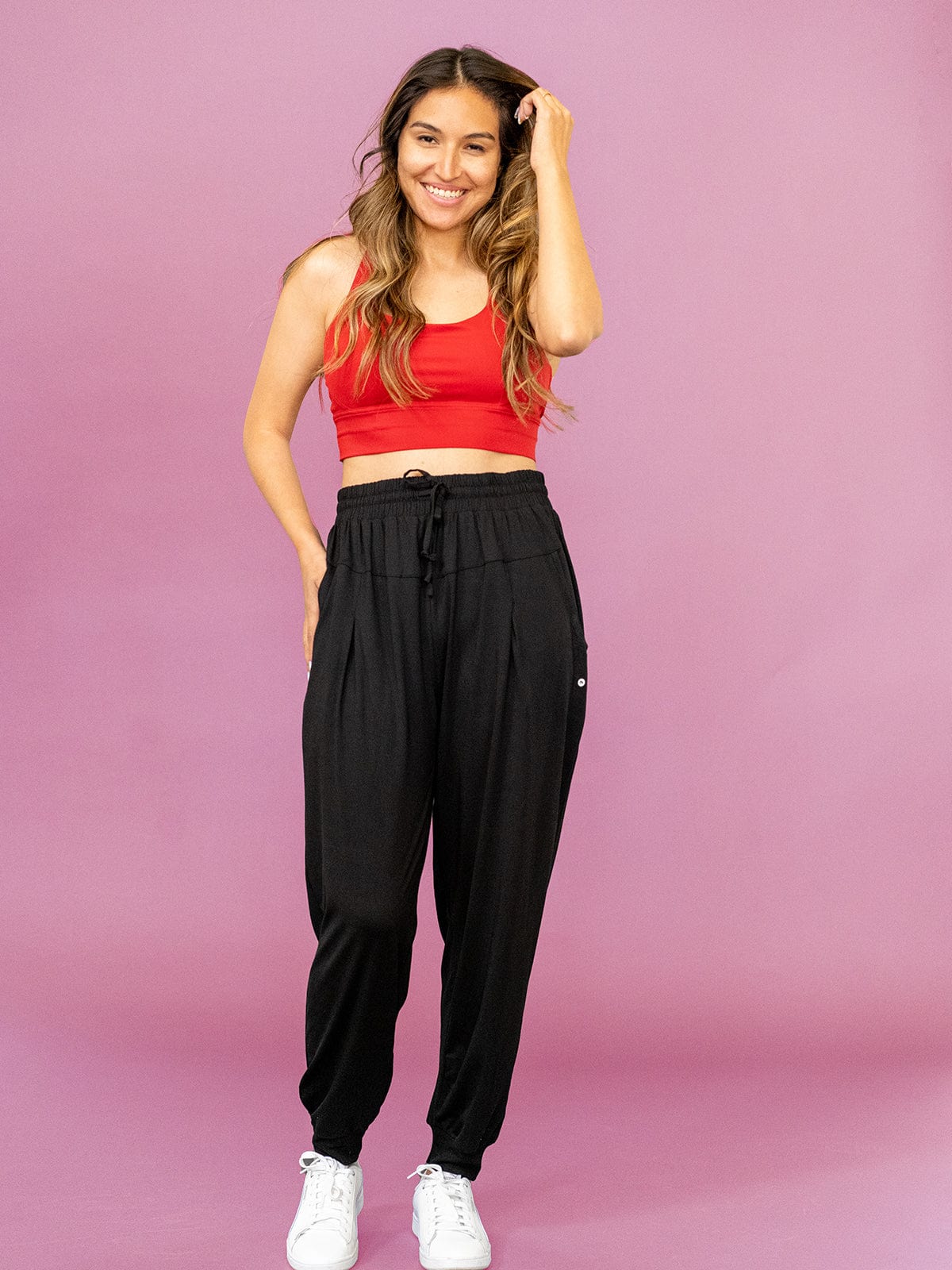 SoHo Joggers - Black - Best premium leggings, bra, t shirt, workout clothes, activewear, ARYA Athleisure , yoga clothes, gym clothes