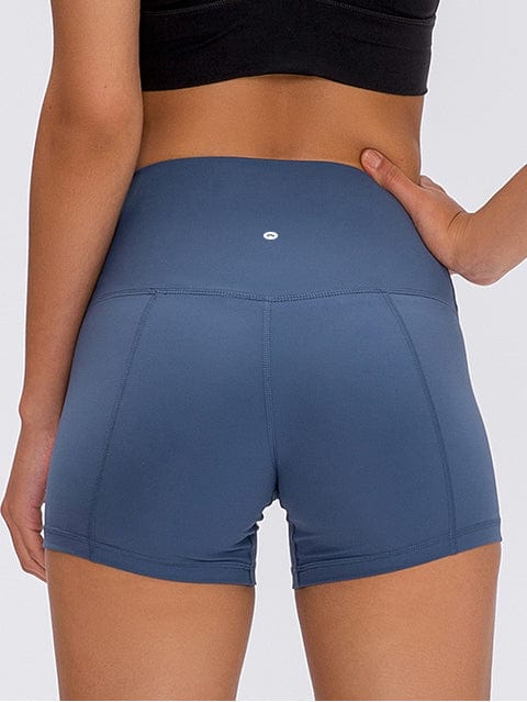 Queen's Shorts - Royal Blue - Best premium leggings, bra, t shirt, workout clothes, activewear, ARYA Athleisure , yoga clothes, gym clothes