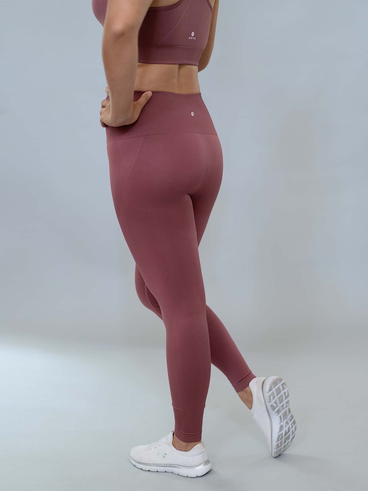 Arya® OG II Leggings - Blush - Best premium leggings, bra, t shirt, workout clothes, activewear, ARYA Athleisure , yoga clothes, gym clothes