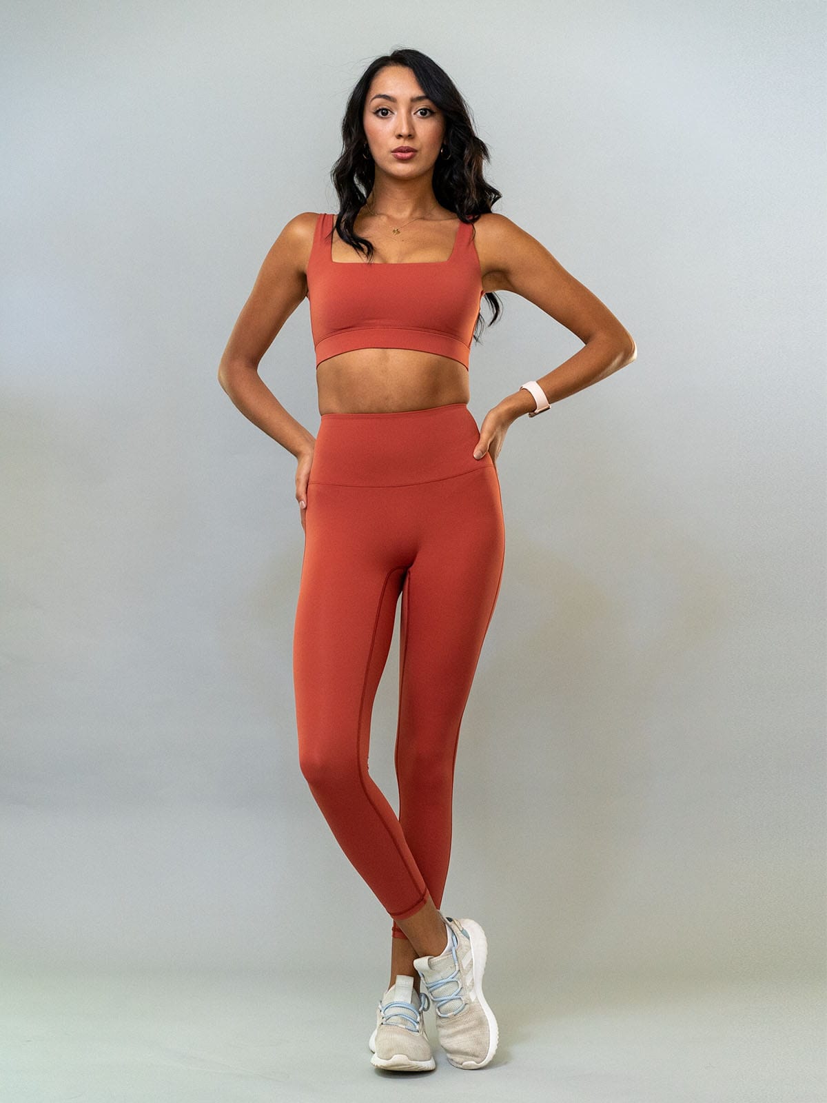 Georgia Bra Top - Poppy - Best premium leggings, bra, t shirt, workout clothes, activewear, ARYA Athleisure , yoga clothes, gym clothes