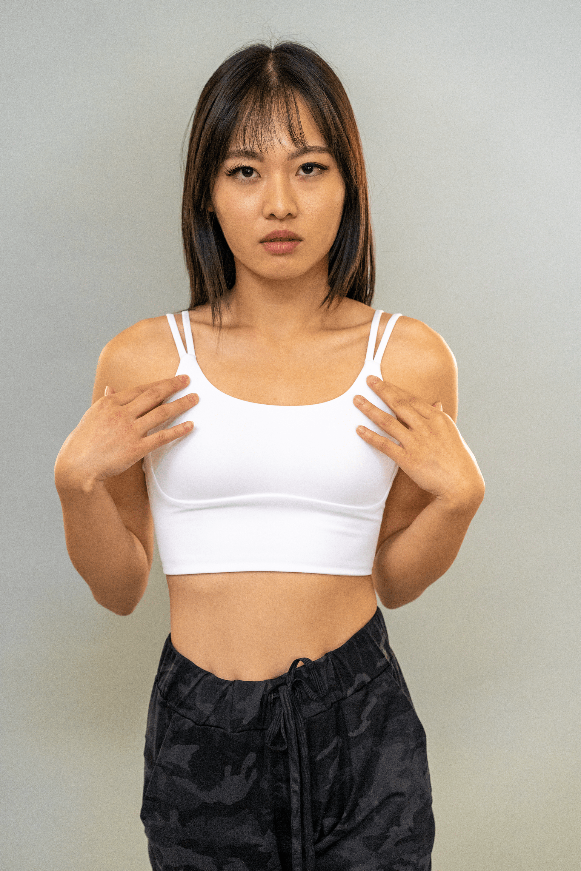 Arcadia Crop - White - Best premium leggings, bra, t shirt, workout clothes, activewear, ARYA Athleisure , yoga clothes, gym clothes