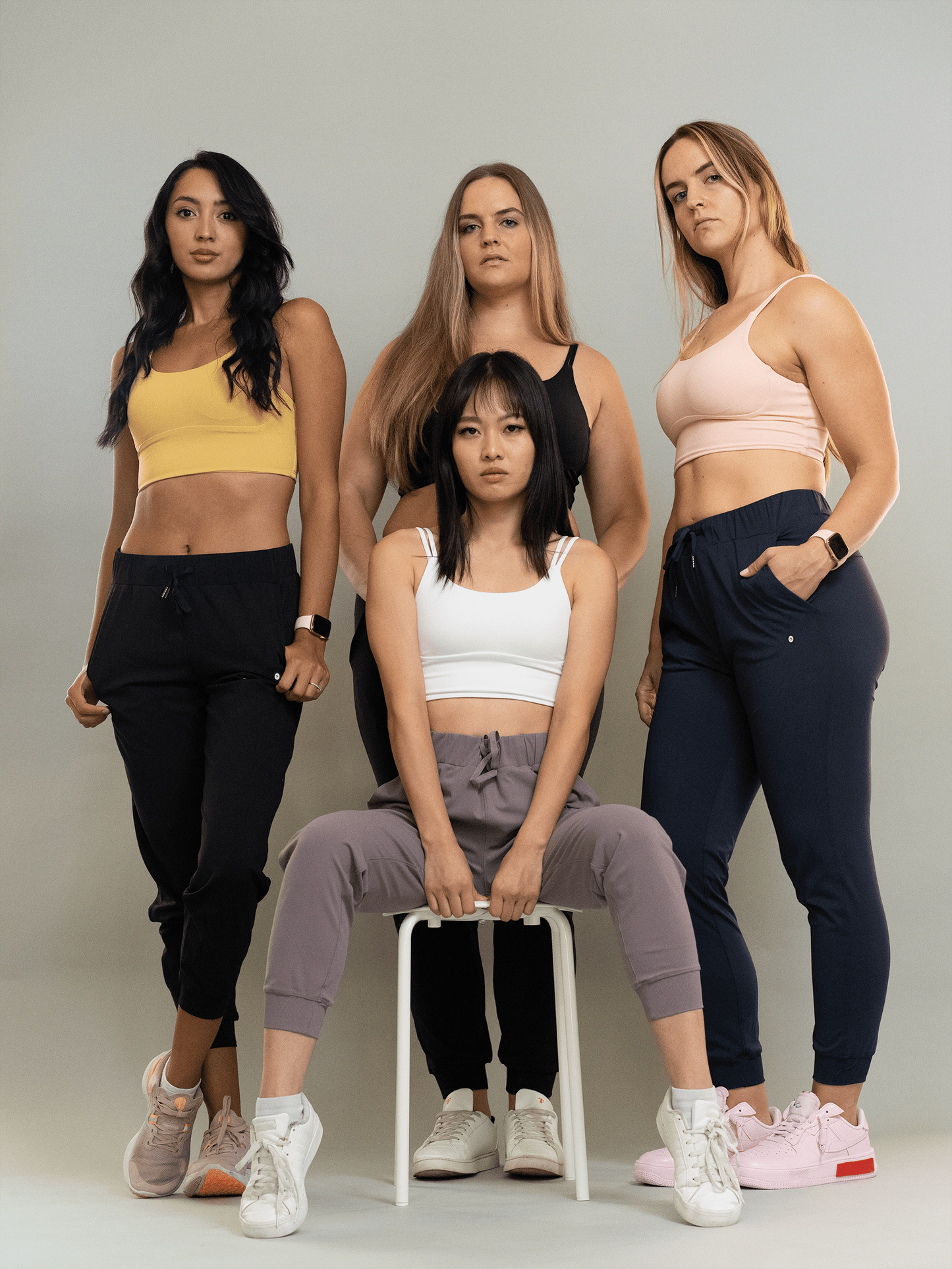 Brooklyn Joggers - Navy Blue - Best premium leggings, bra, t shirt, workout clothes, activewear, ARYA Athleisure , yoga clothes, gym clothes