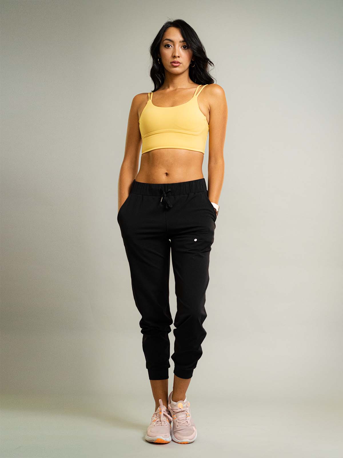 Brooklyn Joggers - Black - Best premium leggings, bra, t shirt, workout clothes, activewear, ARYA Athleisure , yoga clothes, gym clothes