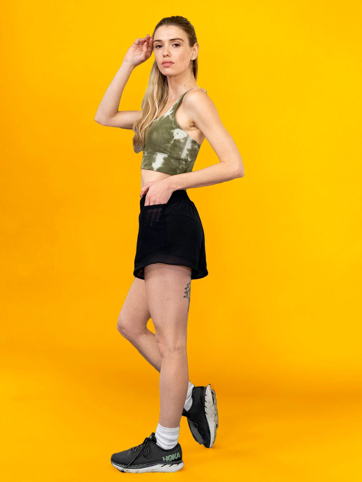 Marlo Shorts - Black - Best premium leggings, bra, t shirt, workout clothes, activewear, ARYA Athleisure , yoga clothes, gym clothes
