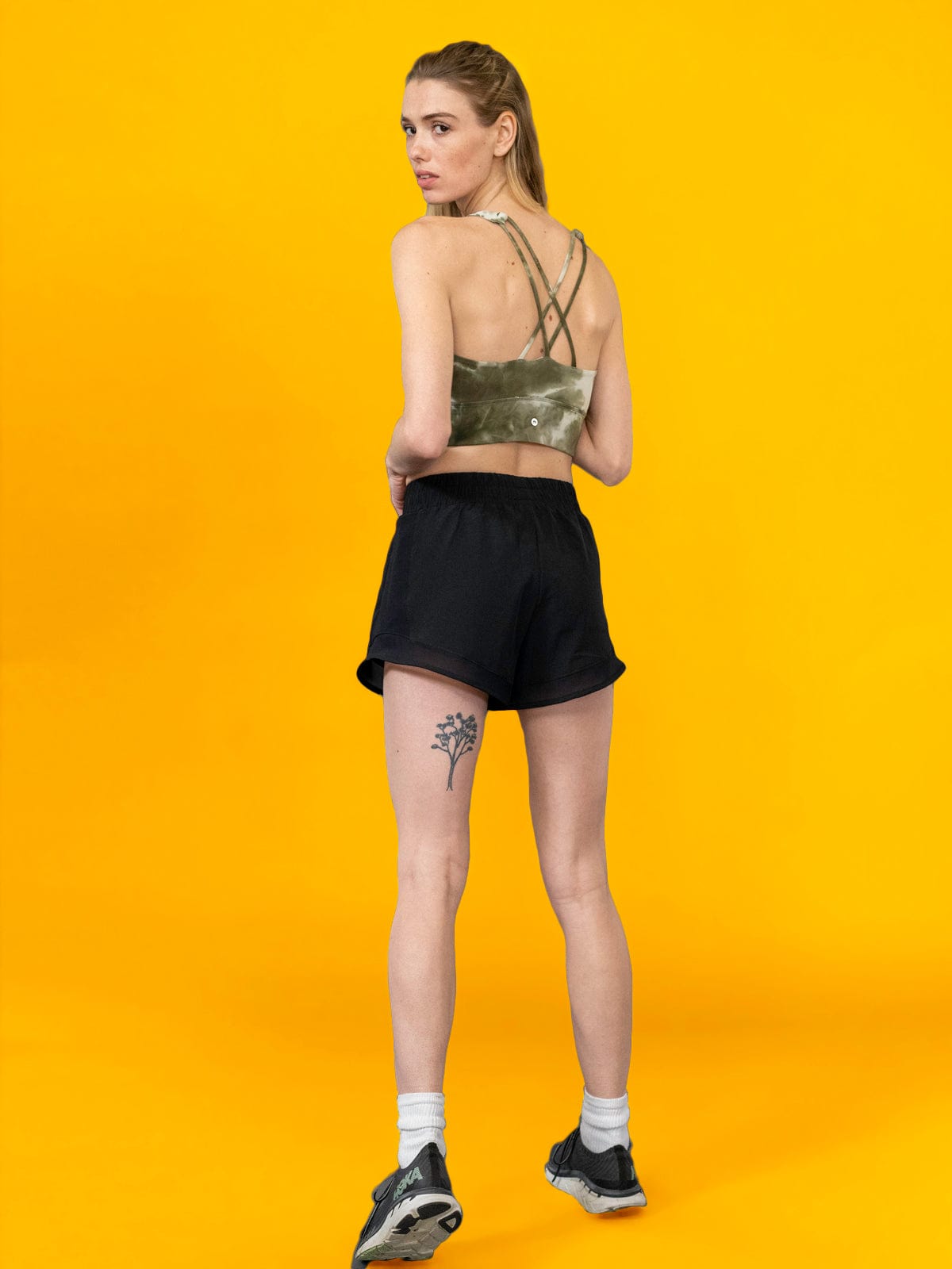 Marlo Shorts - Black - Best premium leggings, bra, t shirt, workout clothes, activewear, ARYA Athleisure , yoga clothes, gym clothes