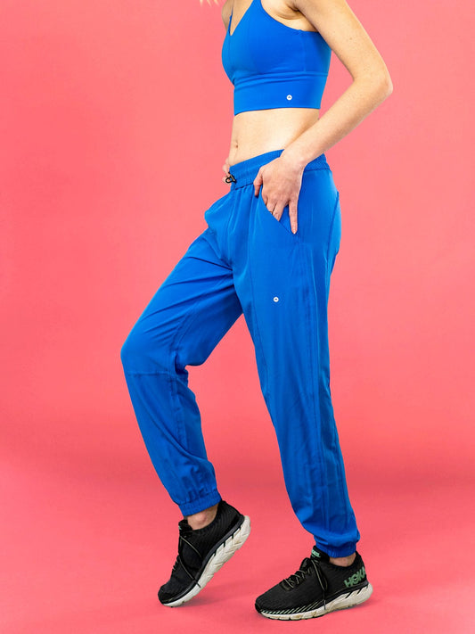 Miami Joggers - Blue - Best premium leggings, bra, t shirt, workout clothes, activewear, ARYA Athleisure , yoga clothes, gym clothes