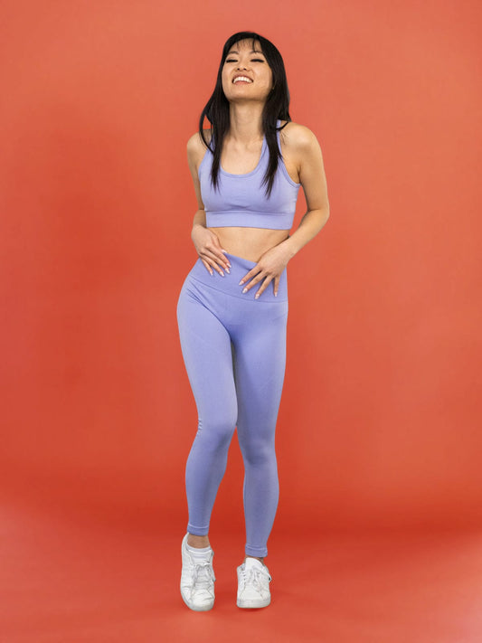 Arya® OG II Leggings - Periwinkle - Best premium leggings, bra, t shirt, workout clothes, activewear, ARYA Athleisure , yoga clothes, gym clothes