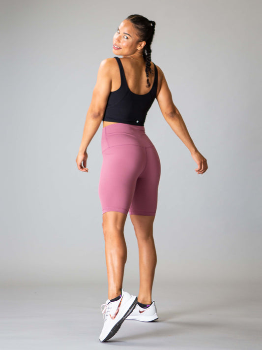 Scoop Bra Top - Midnight - Best premium leggings, bra, t shirt, workout clothes, activewear, ARYA Athleisure , yoga clothes, gym clothes