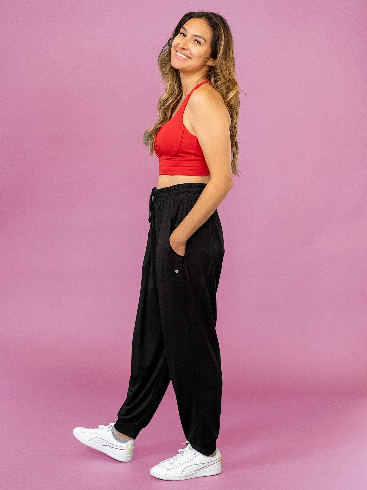 SoHo Joggers - Black - Best premium leggings, bra, t shirt, workout clothes, activewear, ARYA Athleisure , yoga clothes, gym clothes