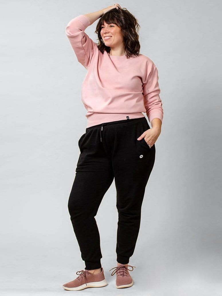 Notorious Sweater - Rose - Best premium leggings, bra, t shirt, workout clothes, activewear, ARYA Athleisure , yoga clothes, gym clothes