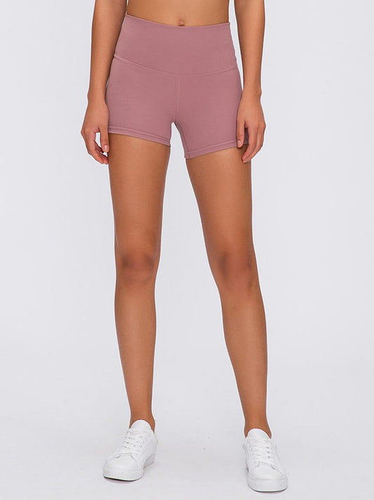 Queen's Shorts - Light Mauve - Best premium leggings, bra, t shirt, workout clothes, activewear, ARYA Athleisure , yoga clothes, gym clothes