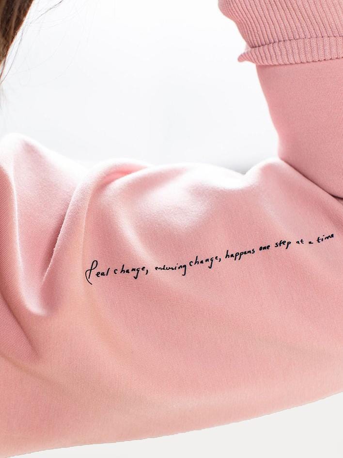 Notorious Sweater - Rose - Best premium leggings, bra, t shirt, workout clothes, activewear, ARYA Athleisure , yoga clothes, gym clothes